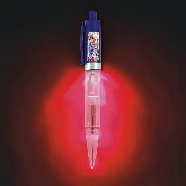 Twist action pen with red LED light.... from ASI 62660 Innovation Line