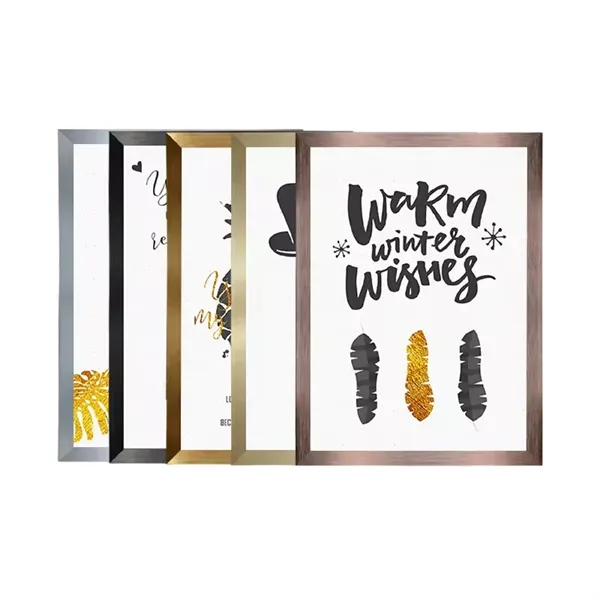 Aluminum full color photo frame plus full color print on front... from ASI 37218 Athena Promo (tm)