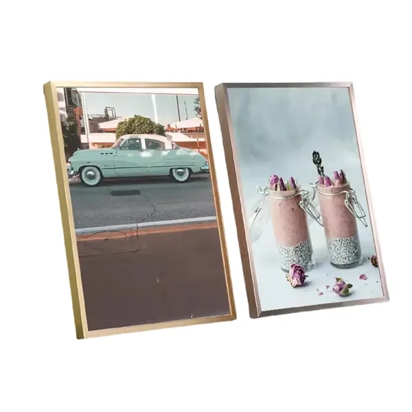 Aluminum full color photo frame plus full color print on front... from ASI 37218 Athena Promo (tm)