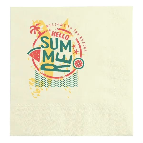 Elevate your events with our 2-Ply Full Color Custom Cocktail Napkins!... from ASI 62088 IDProductsource