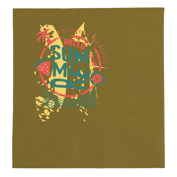 Elevate your events with our 2-Ply Full Color Custom Cocktail Napkins!... from ASI 62088 IDProductsource