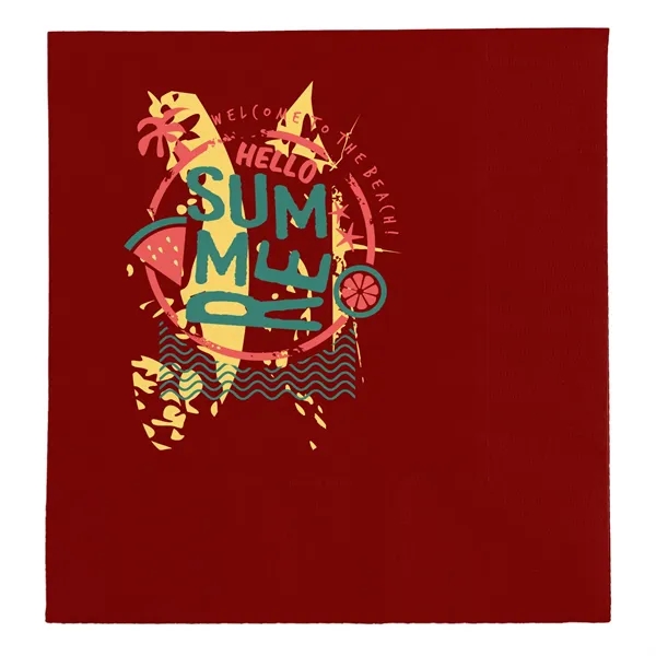 Elevate your events with our 2-Ply Full Color Custom Cocktail Napkins!... from ASI 62088 IDProductsource