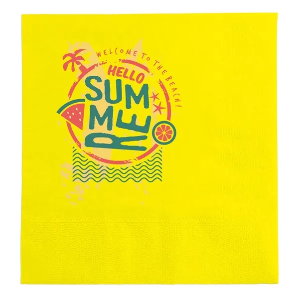 Elevate your events with our 2-Ply Full Color Custom Cocktail Napkins!... from ASI 62088 IDProductsource