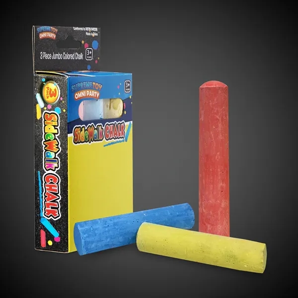 3 piece set of sidewalk chalk.... from ASI 42016 Brighter Promotions Inc
