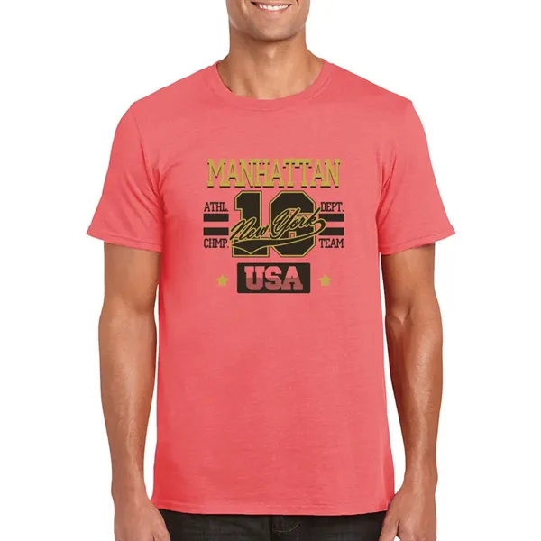 Adult t-shirt made of 100% ring spun cotton preshrunk jersey knit.... from ASI 39552 BEL Promo