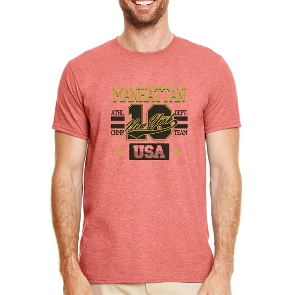 Adult t-shirt made of 100% ring spun cotton preshrunk jersey knit.... from ASI 39552 BEL Promo