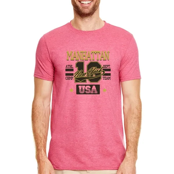 Adult t-shirt made of 100% ring spun cotton preshrunk jersey knit.... from ASI 39552 BEL Promo