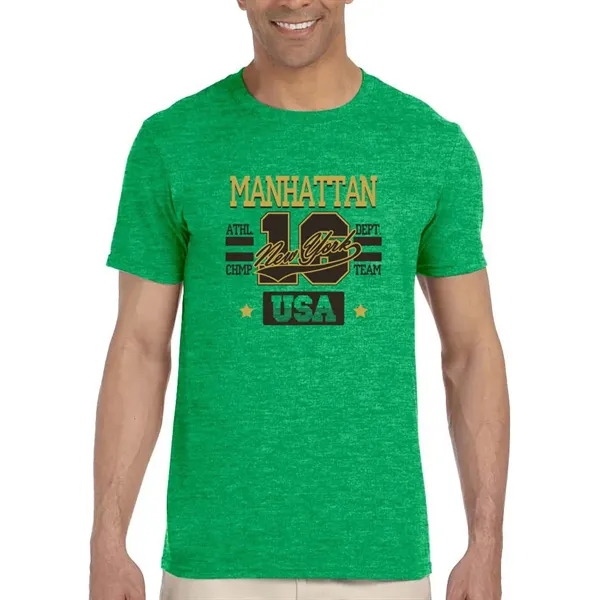 Adult t-shirt made of 100% ring spun cotton preshrunk jersey knit.... from ASI 39552 BEL Promo