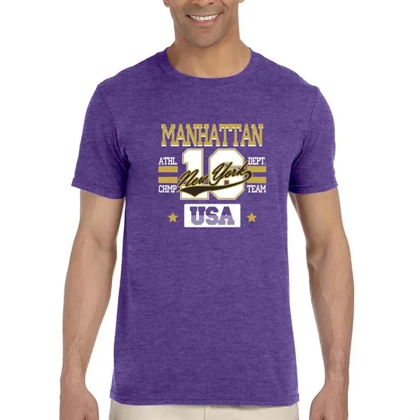 Adult t-shirt made of 100% ring spun cotton preshrunk jersey knit.... from ASI 39552 BEL Promo