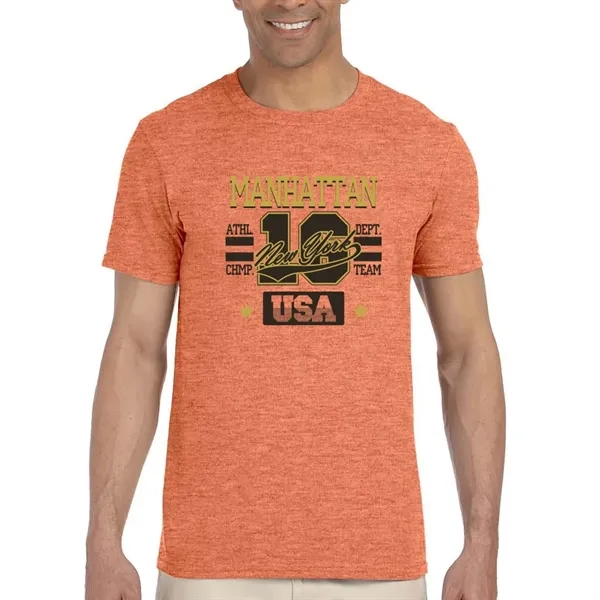 Adult t-shirt made of 100% ring spun cotton preshrunk jersey knit.... from ASI 39552 BEL Promo