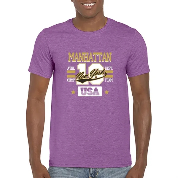 Adult t-shirt made of 100% ring spun cotton preshrunk jersey knit.... from ASI 39552 BEL Promo