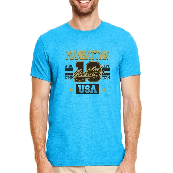 Adult t-shirt made of 100% ring spun cotton preshrunk jersey knit.... from ASI 39552 BEL Promo