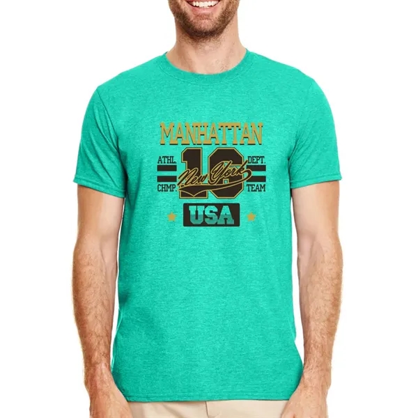 Adult t-shirt made of 100% ring spun cotton preshrunk jersey knit.... from ASI 39552 BEL Promo