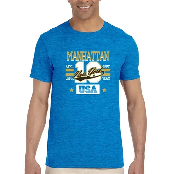 Adult t-shirt made of 100% ring spun cotton preshrunk jersey knit.... from ASI 39552 BEL Promo