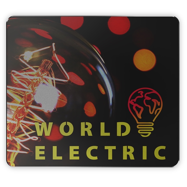 This aluminum alloy mouse pad has it all. Premium full-color imprint... from ASI 91411 Toddy Gear