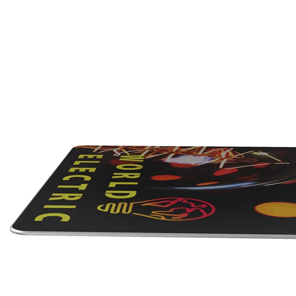 This aluminum alloy mouse pad has it all. Premium full-color imprint... from ASI 91411 Toddy Gear