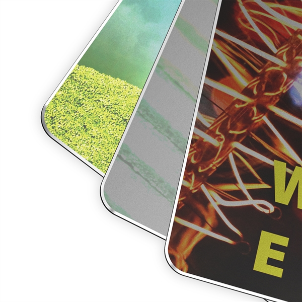 This aluminum alloy mouse pad has it all. Premium full-color imprint... from ASI 91411 Toddy Gear