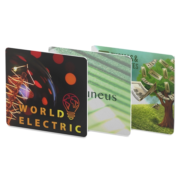 This aluminum alloy mouse pad has it all. Premium full-color imprint... from ASI 91411 Toddy Gear