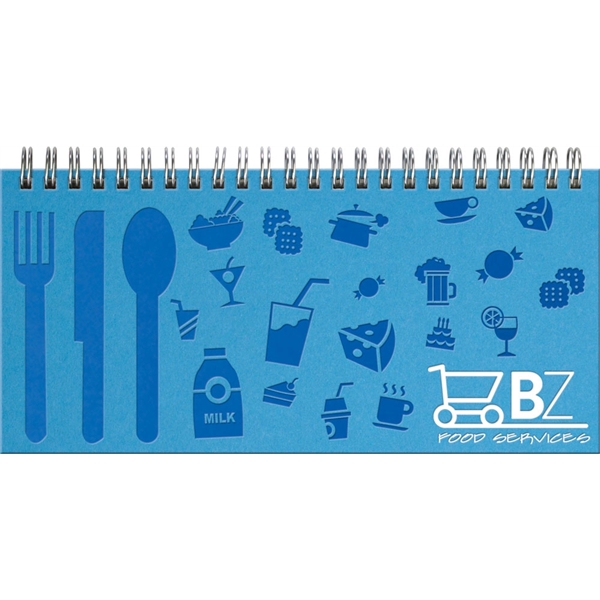 8.5" x 4" top bound Meal Planner Journal, 50 sheets undated... from ASI 91340 Journalbooks/Timeplanner Calendars