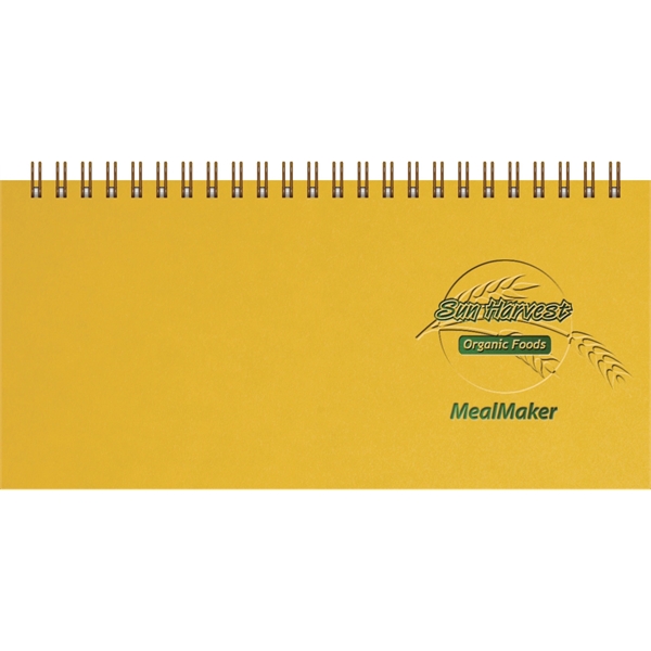 8.5" x 4" top bound Meal Planner Journal, 50 sheets undated... from ASI 91340 Journalbooks/Timeplanner Calendars