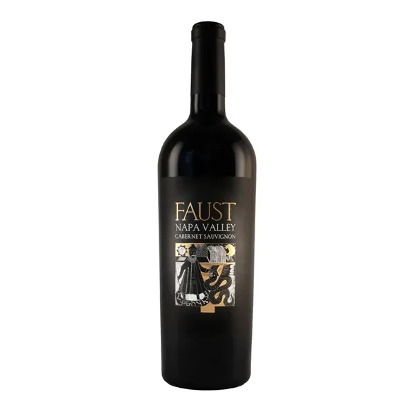 750-milliliter Faust cabernet bottle with imprint options.... from ASI 30223 A Plus Wine Designs