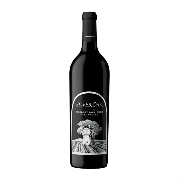 750-milliliter Silver Oak cabernet bottle with imprint options.... from ASI 30223 A Plus Wine Designs