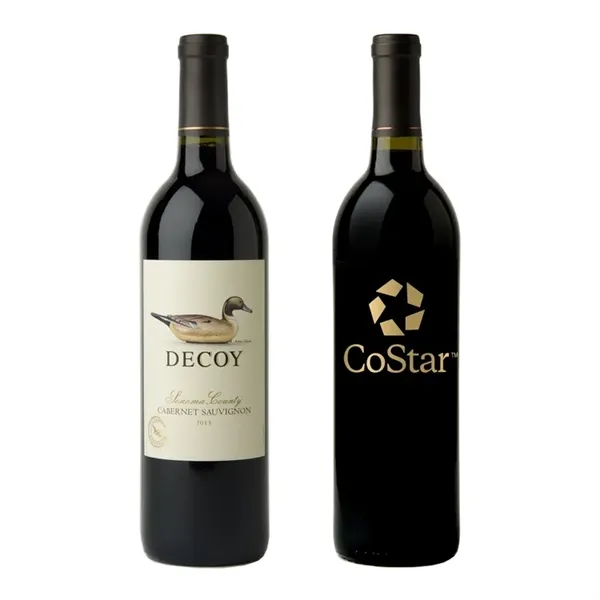 750-milliliter Duckhorn cabernet sauvignon bottle with imprint options.... from ASI 30223 A Plus Wine Designs