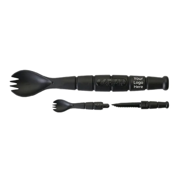 The Ka-Bar Spork is equipped with a fork/spoon combo and has... from ASI 41561 Brand Box USA, LLC