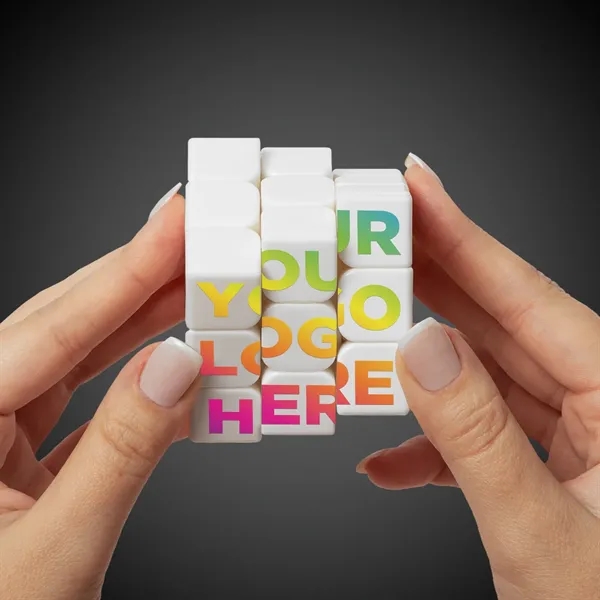 Cube shaped puzzle game.... from ASI 42016 Brighter Promotions Inc