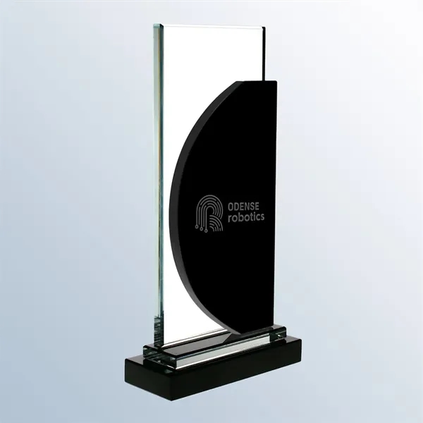 Black and Clear Glass Award... from ASI 31517 Admart Products / Admart Line