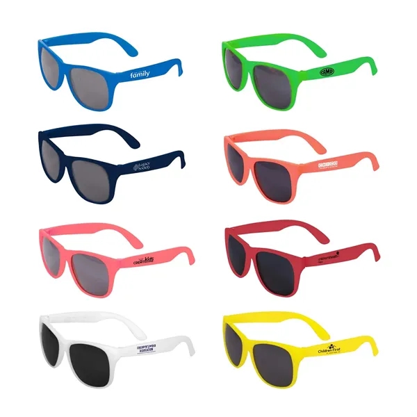 Kids sunglasses made of matte sunglasses.... from ASI 63549 Jornik Manufacturing Corp / Jornik