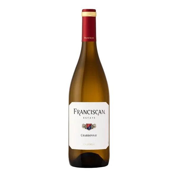 750-milliliter Franciscan chardonnay bottle with imprint options.... from ASI 30223 A Plus Wine Designs