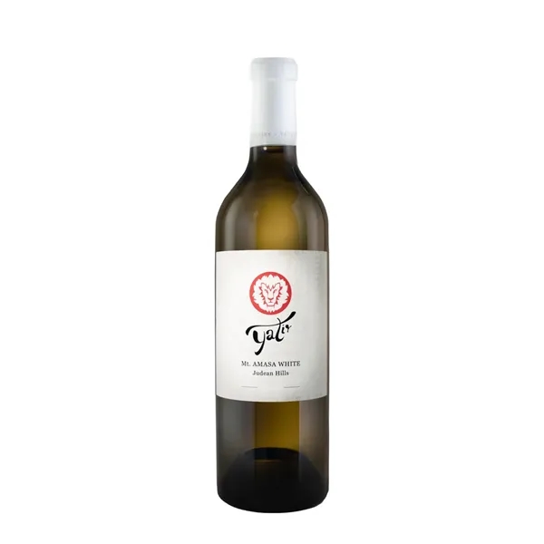 750-milliliter Yatir Mt. Amasa white wine bottle with imprint options.... from ASI 30223 A Plus Wine Designs