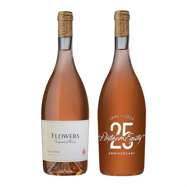 750-milliliter rose wine bottle with imprint options.... from ASI 30223 A Plus Wine Designs