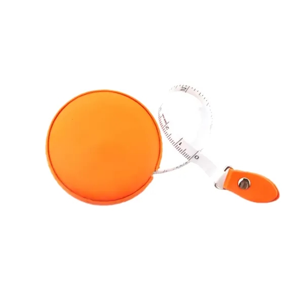 Round leather tape measure, 60 inches plus debossed on 1 location... from ASI 37218 Athena Promo (tm)