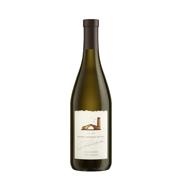 750-milliliter Robert Mondavi chardonnay bottle with imprint options.... from ASI 30223 A Plus Wine Designs