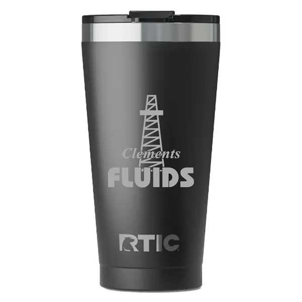 RTIC 16 ounce insulated ceraminc lined stainless steel pint with lid.... from ASI 74601 Calico