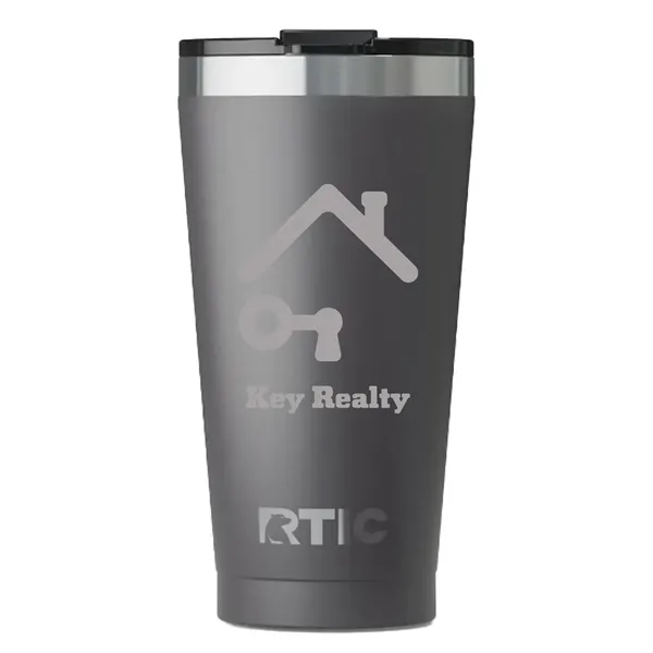 RTIC 16 ounce insulated ceraminc lined stainless steel pint with lid.... from ASI 74601 Calico