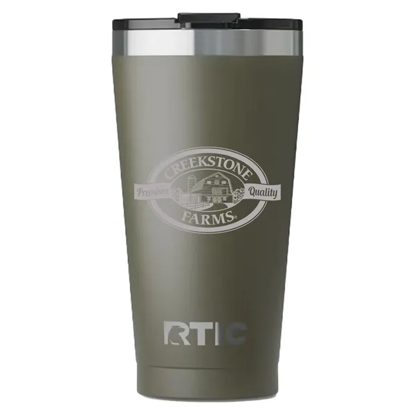 RTIC 16 ounce insulated ceraminc lined stainless steel pint with lid.... from ASI 74601 Calico