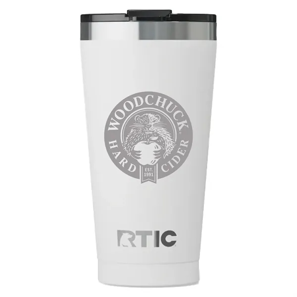 RTIC 16 ounce insulated ceraminc lined stainless steel pint with lid.... from ASI 74601 Calico