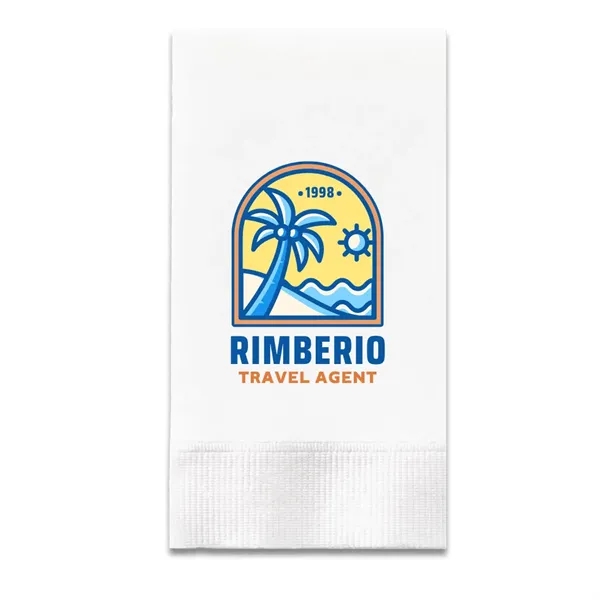 4.5" x 8" three-ply hand towel napkins made in the USA... from ASI 91880 Tranter Graphics Inc