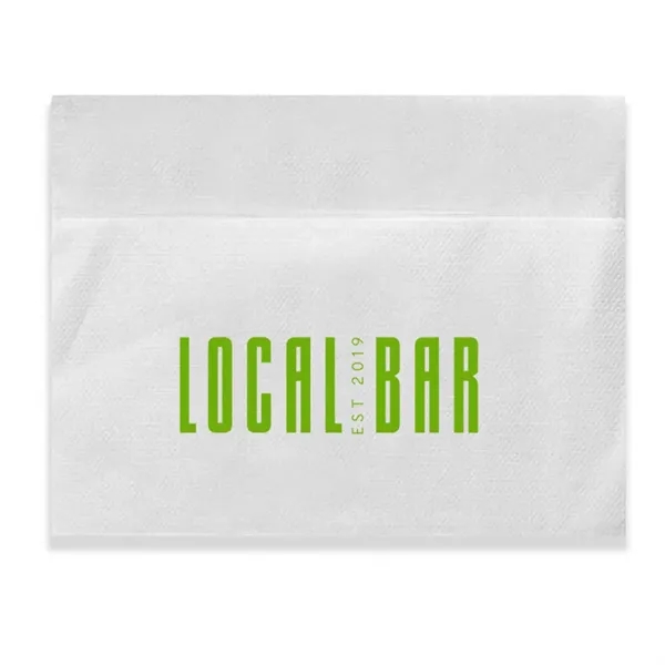 5" x 6.5" recycled bleached paper 1 ply dispenser napkins. Made... from ASI 91880 Tranter Graphics Inc