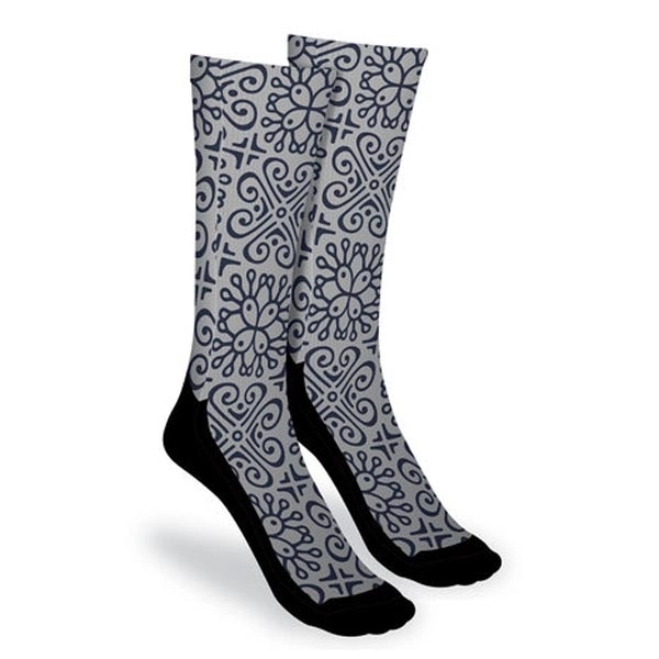 Socks made from a blend of polyester and spandex.... from ASI 88060 Snugz/USA Inc / SnugZ USA®