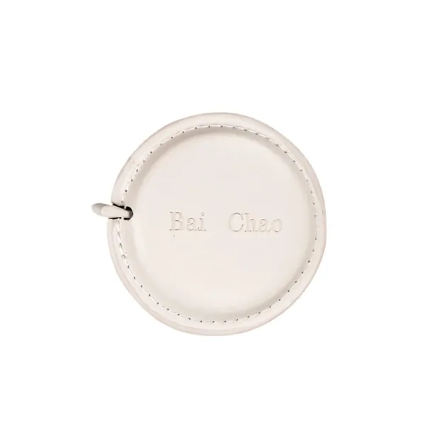 Round PU leather tape measure, 60 inch plus debossed on 1... from ASI 37218 Athena Promo (tm)