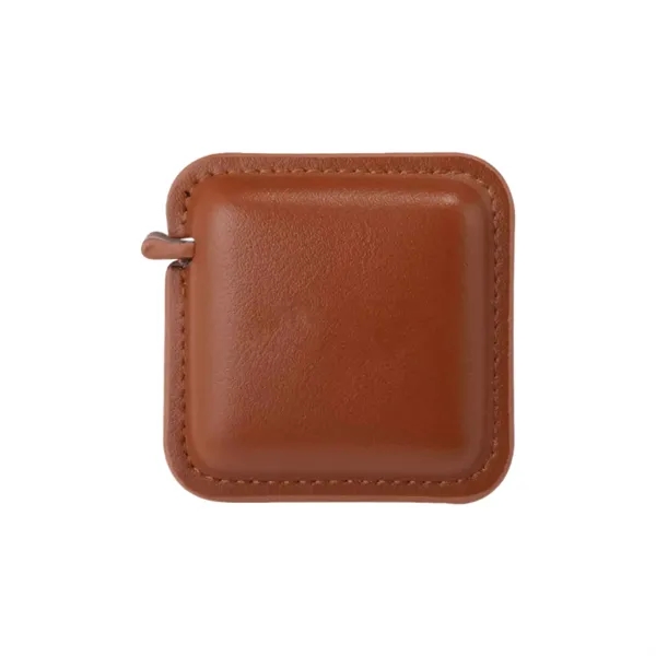 Square PU leather tape measure, 60 inch plus debossed on 1... from ASI 37218 Athena Promo (tm)