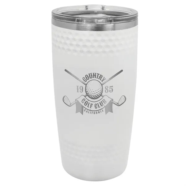 Laser-engraved insulated golf themed 20 oz. tumbler.... from ASI 45795 Colorguppy Printing