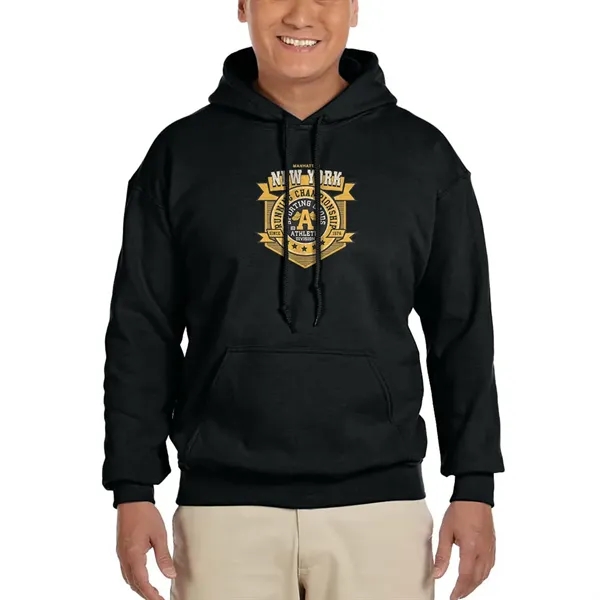 Gildan Adult hooded sweatshirt (7.75 oz.) made from a blend of... from ASI 39552 BEL Promo