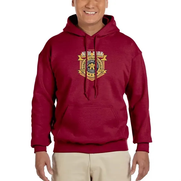 Gildan Adult hooded sweatshirt (7.75 oz.) made from a blend of... from ASI 39552 BEL Promo