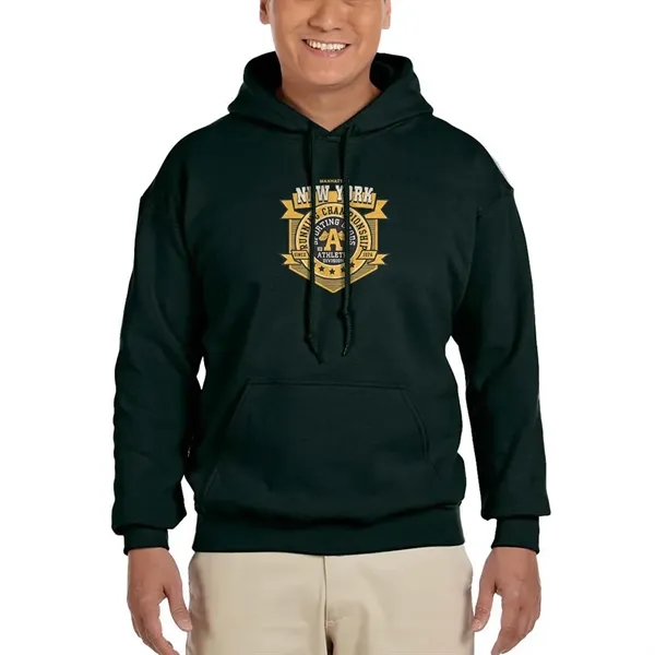 Gildan Adult hooded sweatshirt (7.75 oz.) made from a blend of... from ASI 39552 BEL Promo