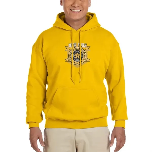 Gildan Adult hooded sweatshirt (7.75 oz.) made from a blend of... from ASI 39552 BEL Promo